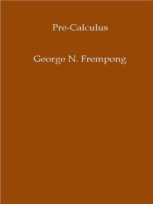 cover image of Precalculus